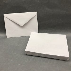 Holiday Green A7 Envelopes 5 1/4 x 7 1/4 – 10 Pack – Donahue Paper Emporium